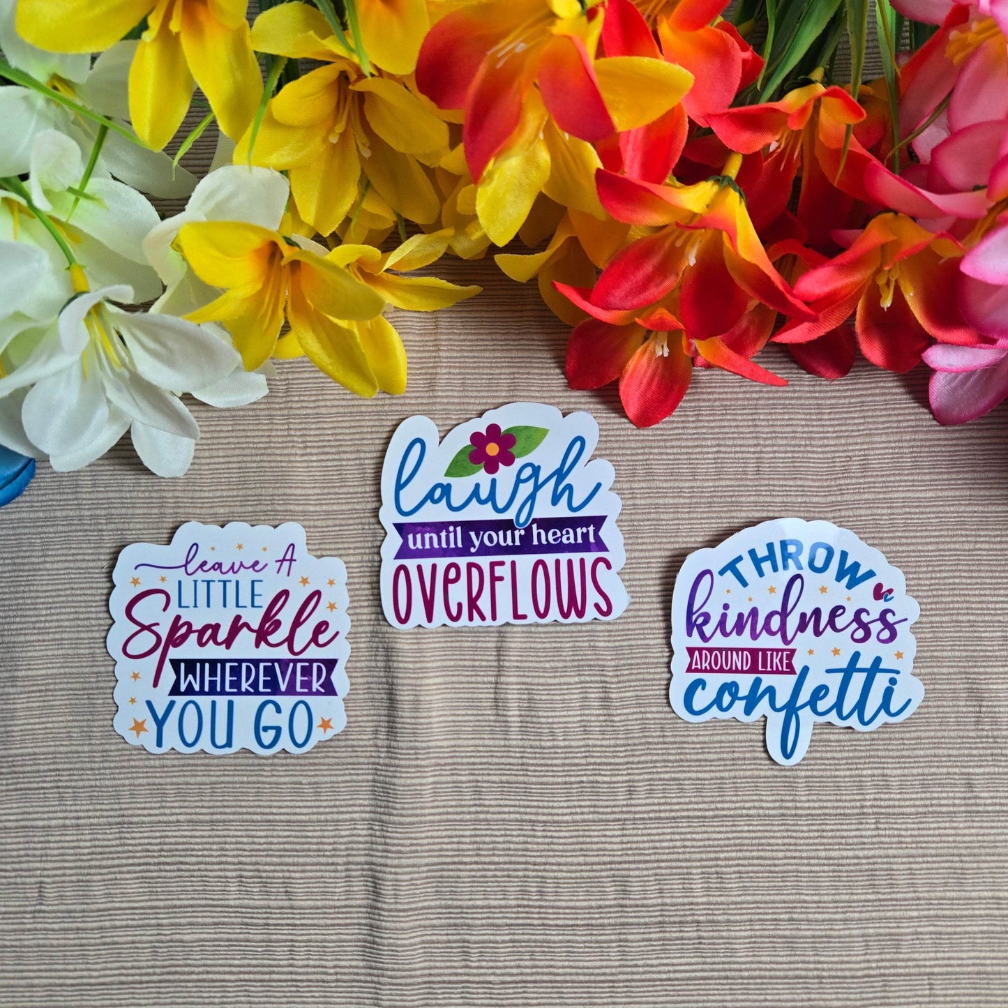Positivity Stickers - Vegas Custom Creations