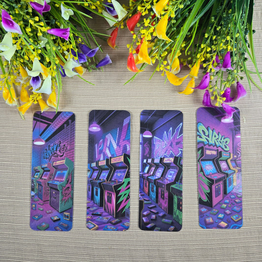 Retro Arcade Bookmarks