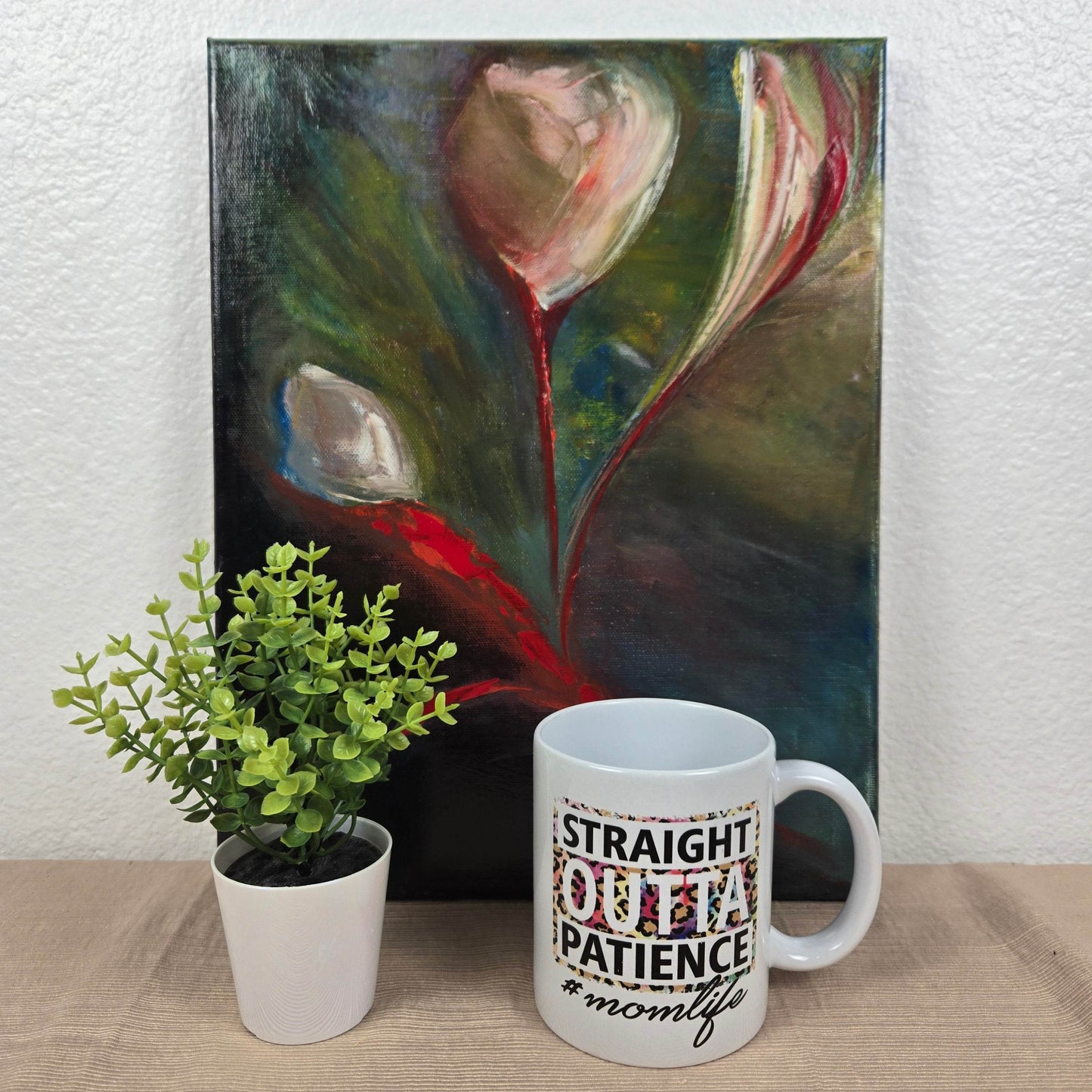 Straight Outta Patience #Mom Life Mug - Vegas Custom Creations