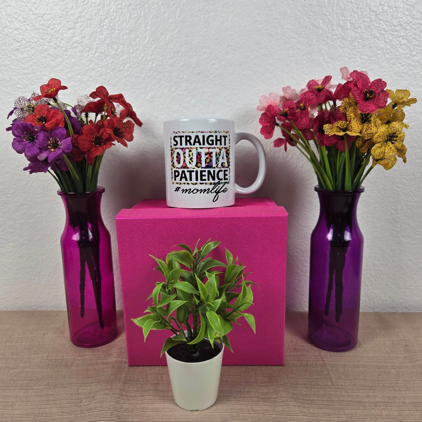 Straight Outta Patience #Mom Life Mug - Vegas Custom Creations