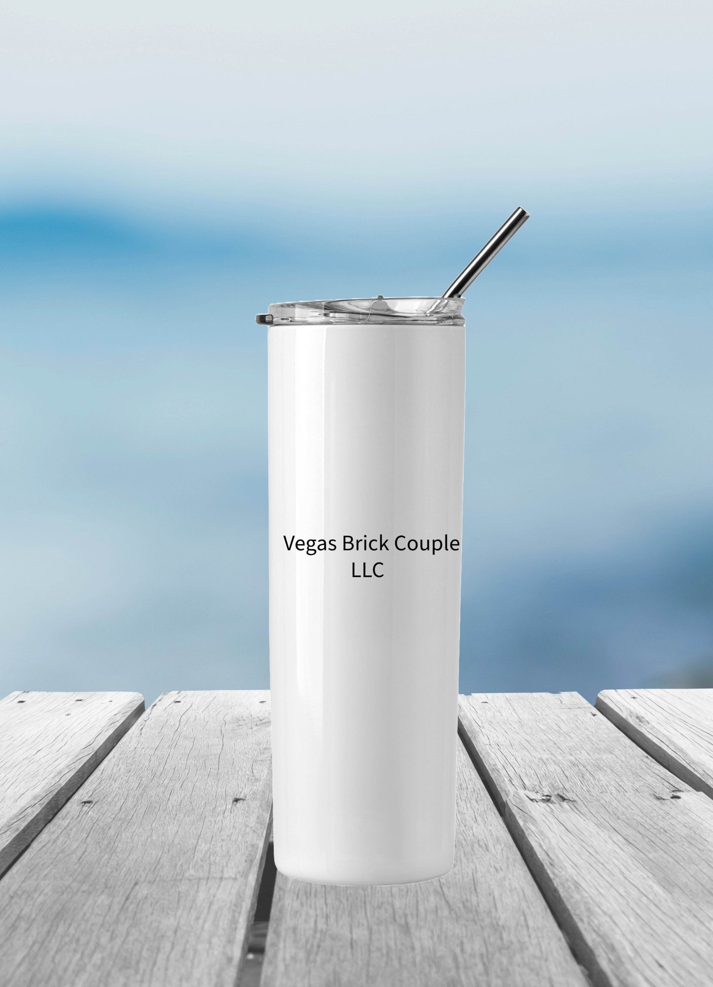 20oz Custom Text Tumbler - Vegas Custom Creations