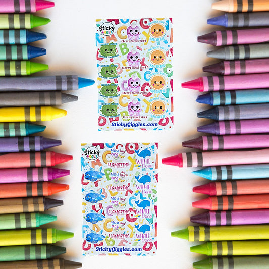 Teacher Classroom Sticker Sheets