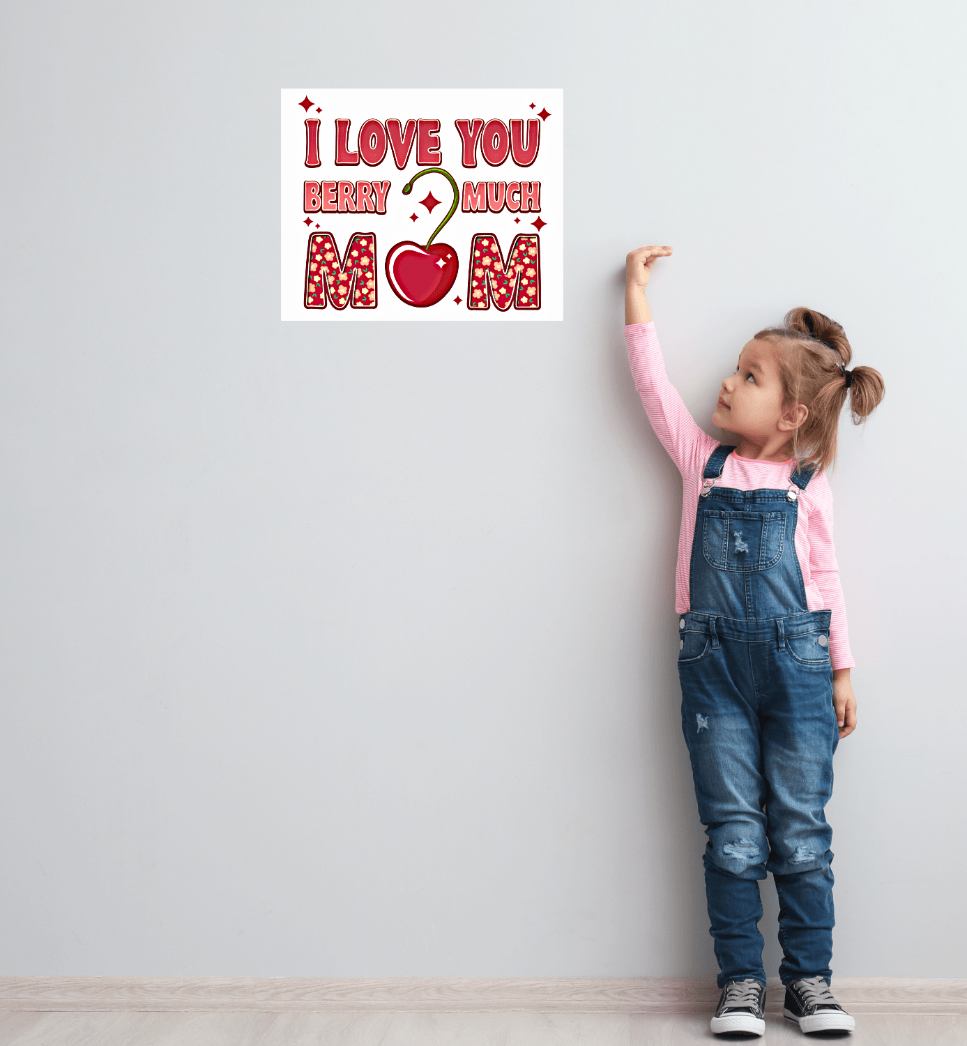 I Love You Berry Much Mom 8x10 Sign - Vegas Custom Creations
