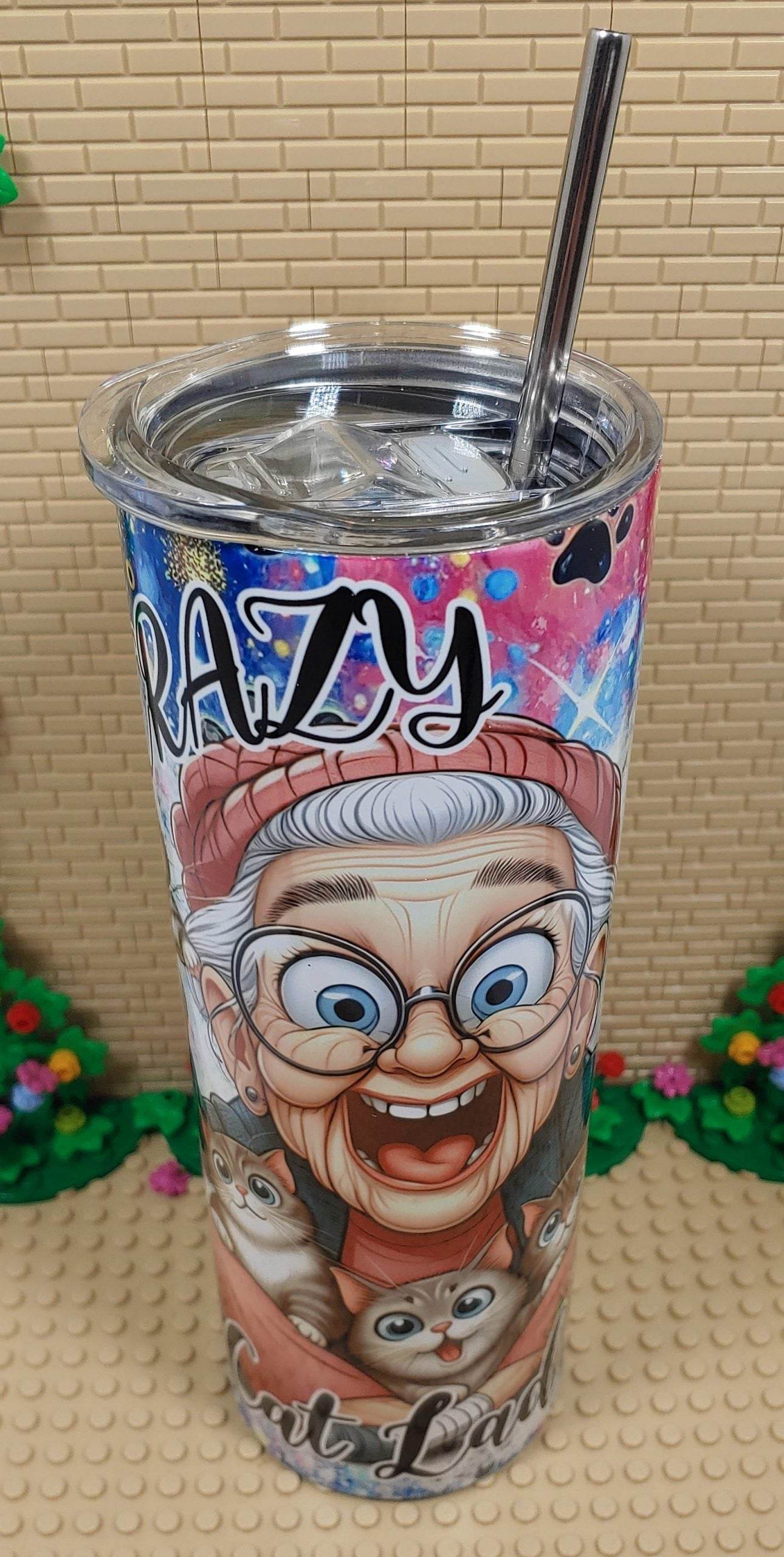 Crazy Cat Lady Tumbler - Vegas Custom Creations