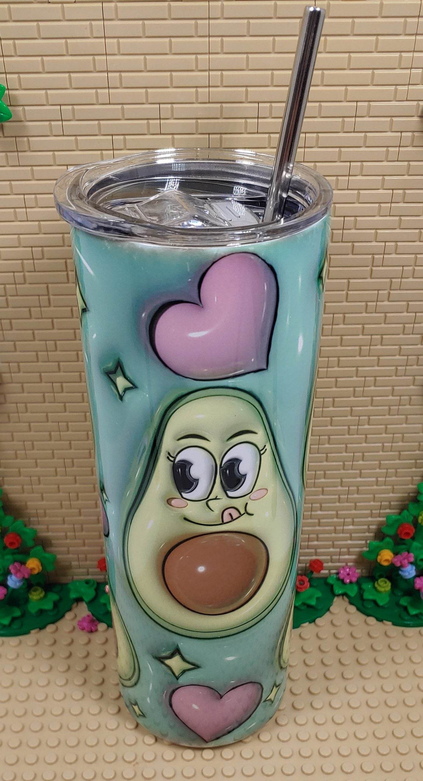 Inflated Avocado Tumbler - Vegas Custom Creations