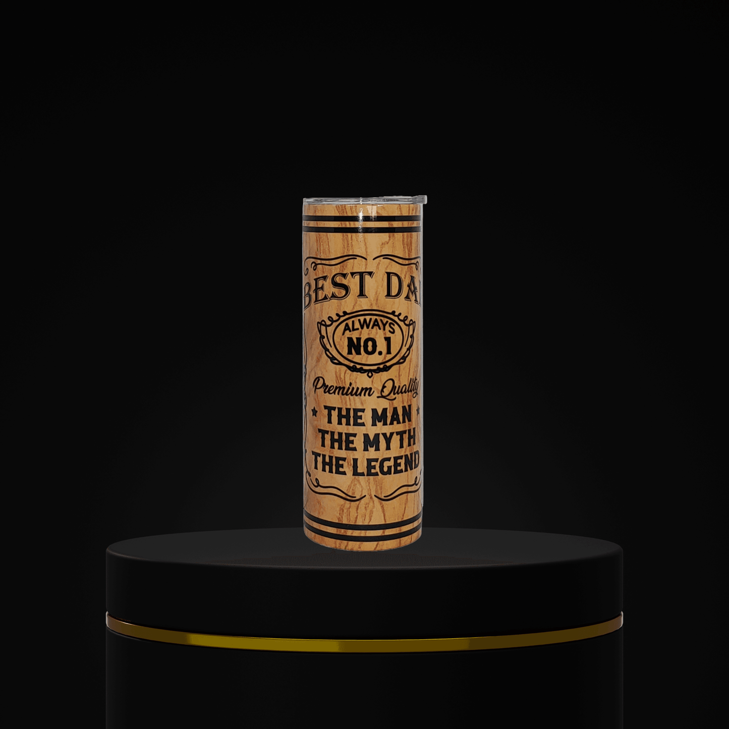 Best Dad the Man the Myth the Legend Tumbler - Vegas Custom Creations