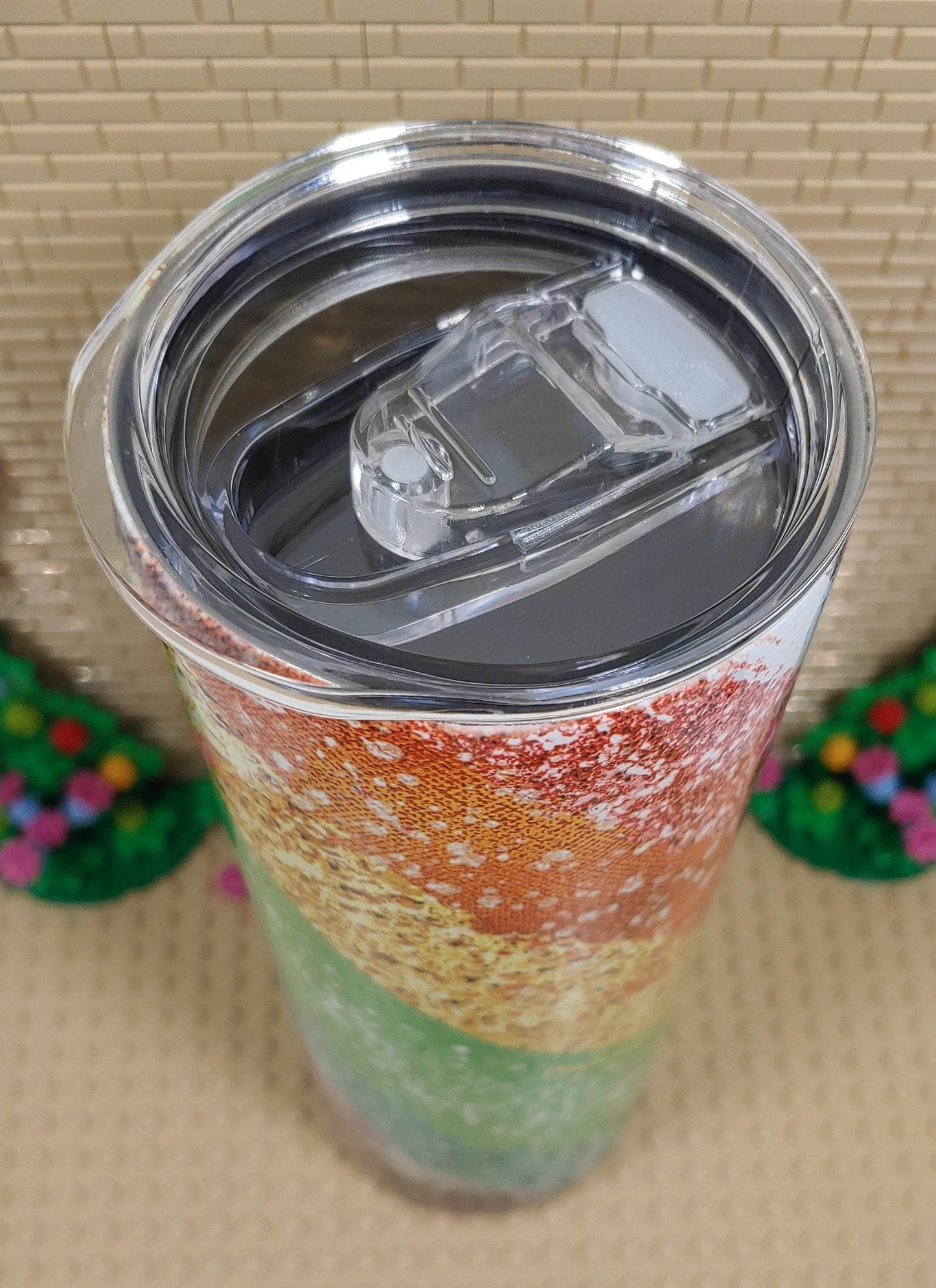 Rainbow Glitter Tumbler - Vegas Custom Creations
