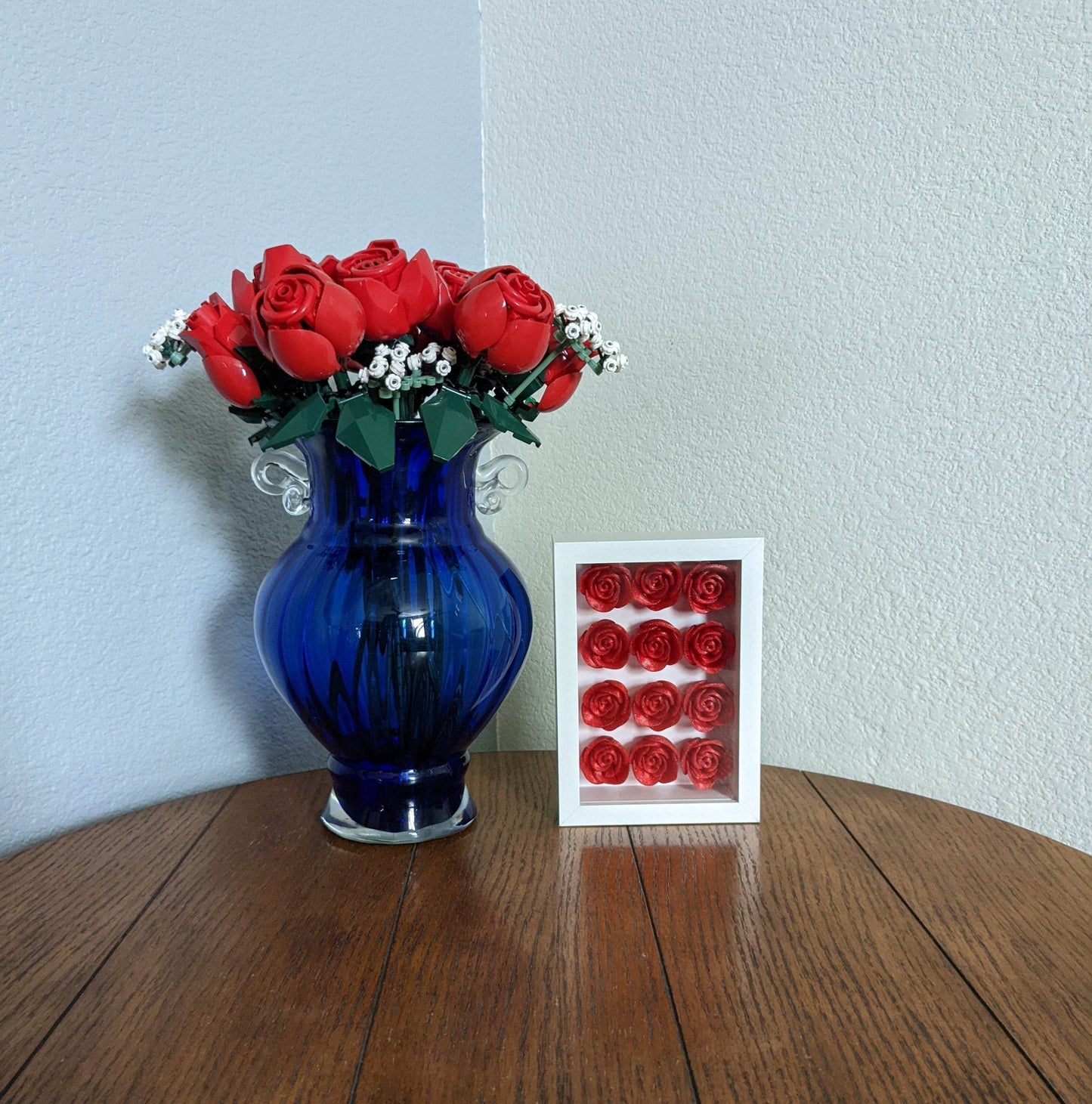 Dozen Roses Shadow Box Multiple colors available - Vegas Custom Creations