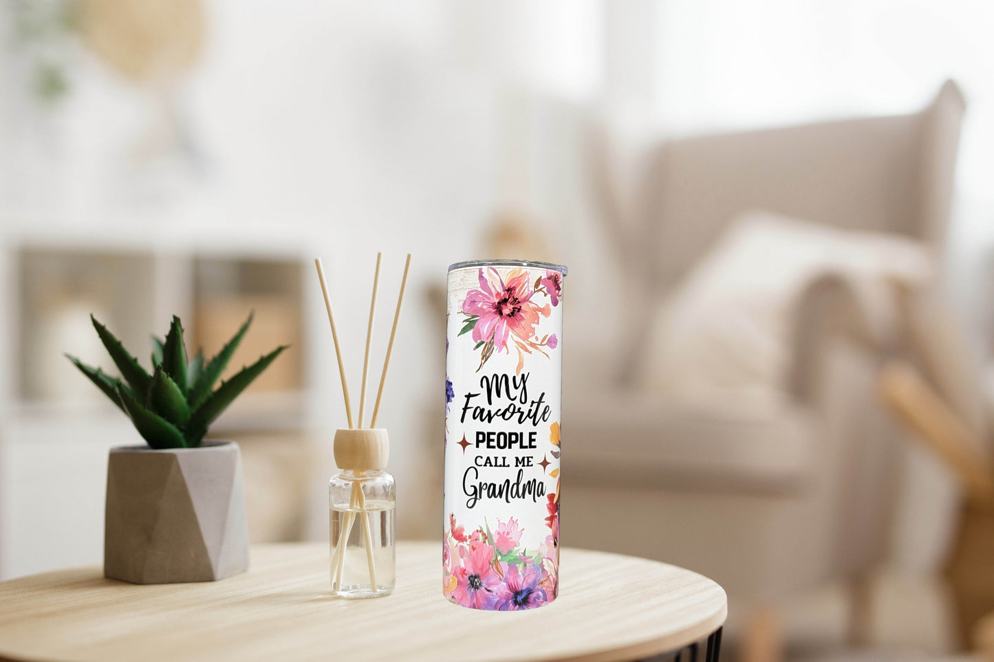 My Favorite People Call Me Grandma Tumbler - Vegas Custom Creations