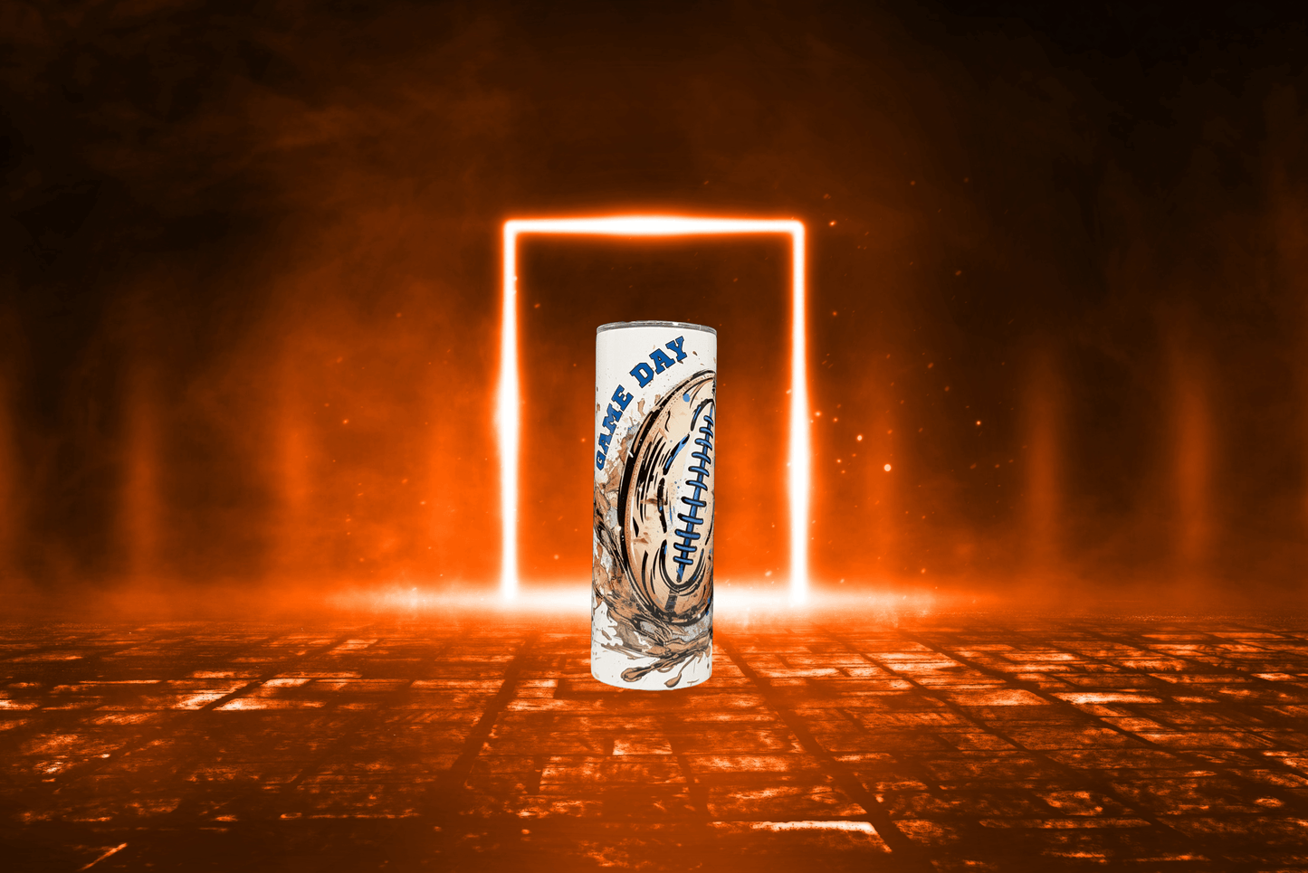 Game day football Tumbler - Vegas Custom Creations