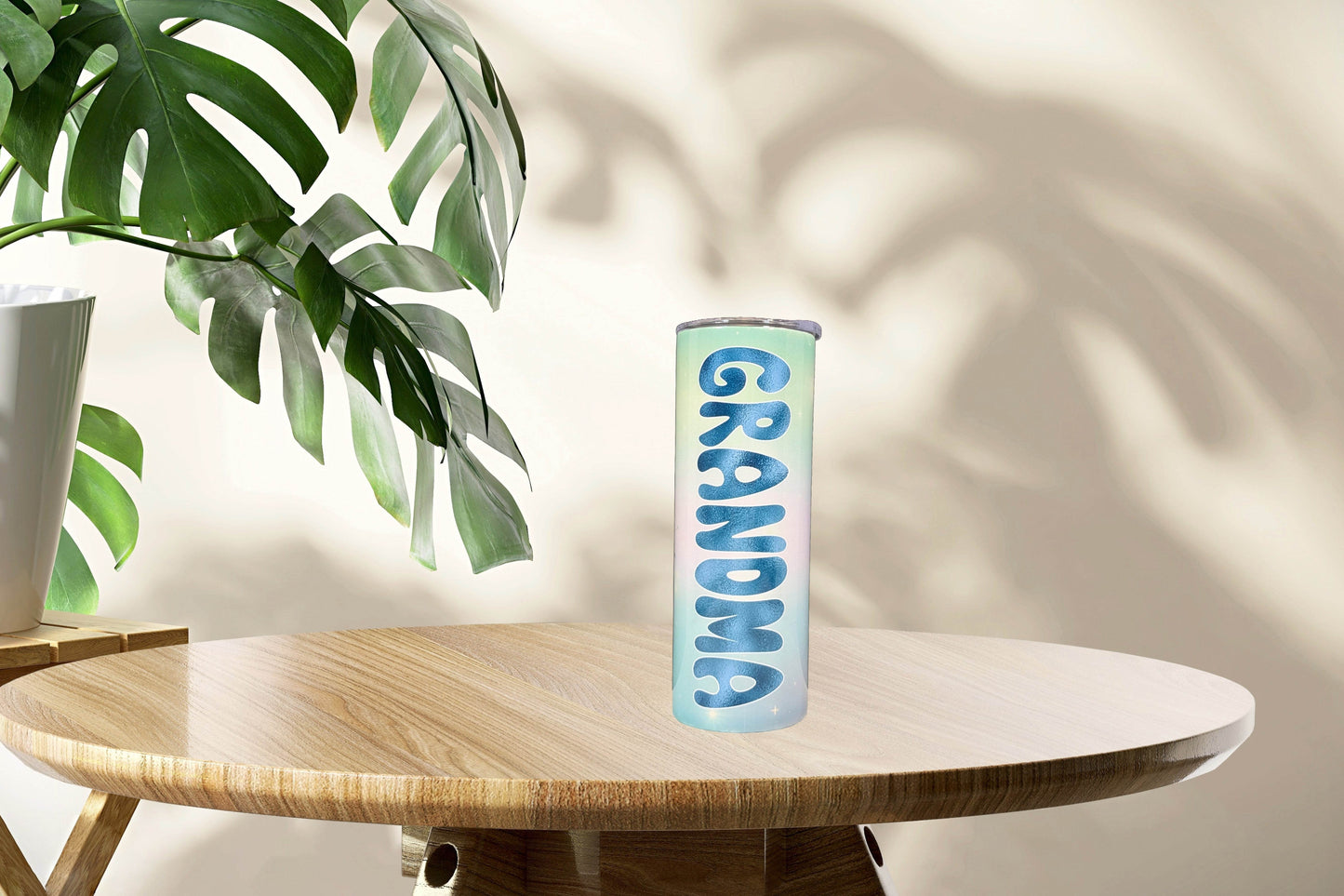 Floral Grandma Tumbler - Vegas Custom Creations