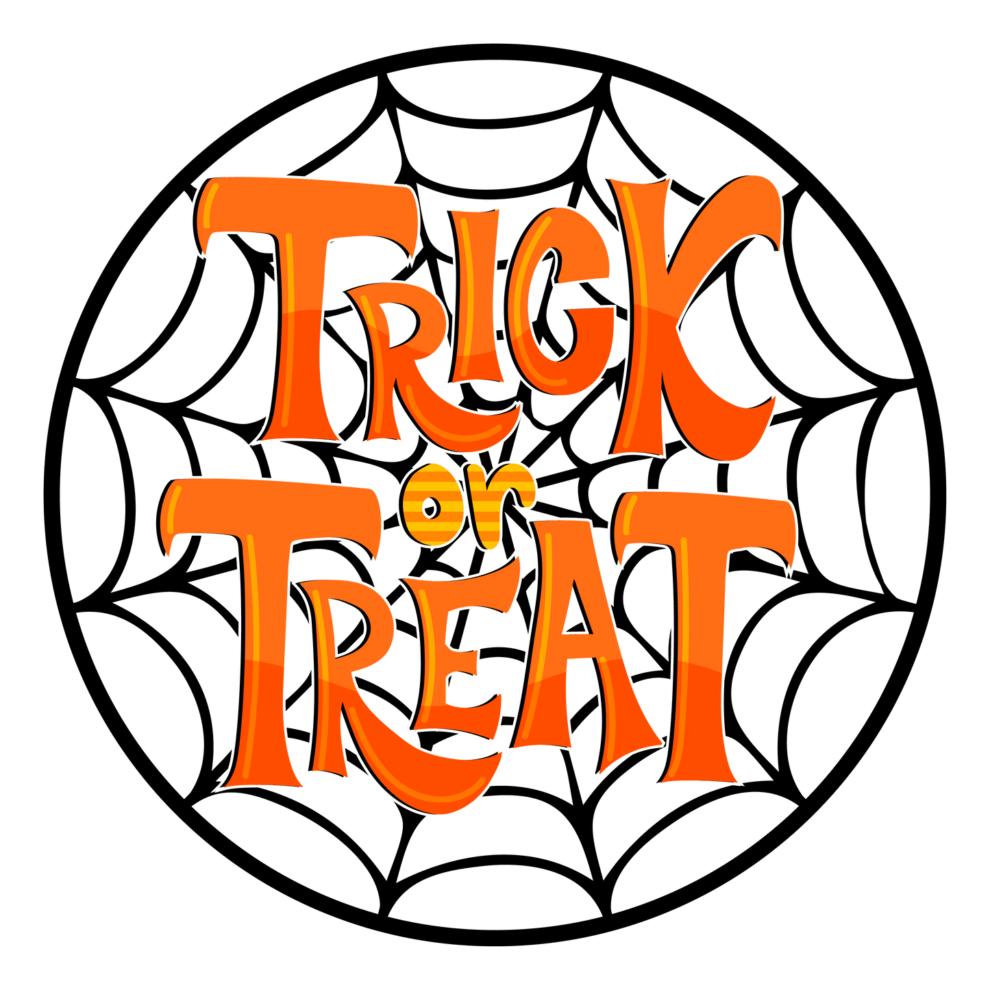 Round Frightfully Spooky Halloween Sign (Multiple Designs and Sizes Available) - Vegas Custom Creations