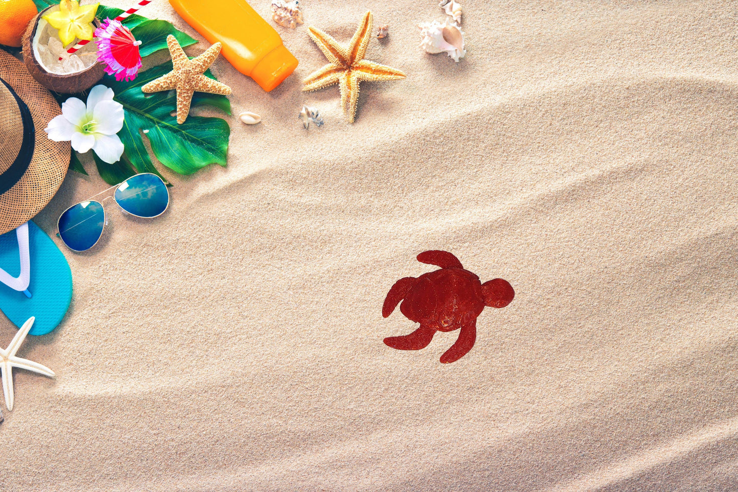 Cute Flexible 3D Printed Turtle, Multiple Color Options Available - Vegas Custom Creations