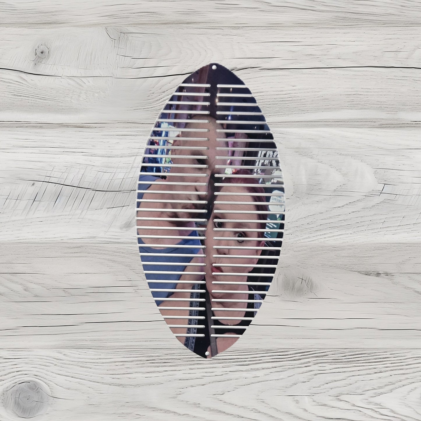 Custom Photo 8" Fish Bone Wind Spinner
