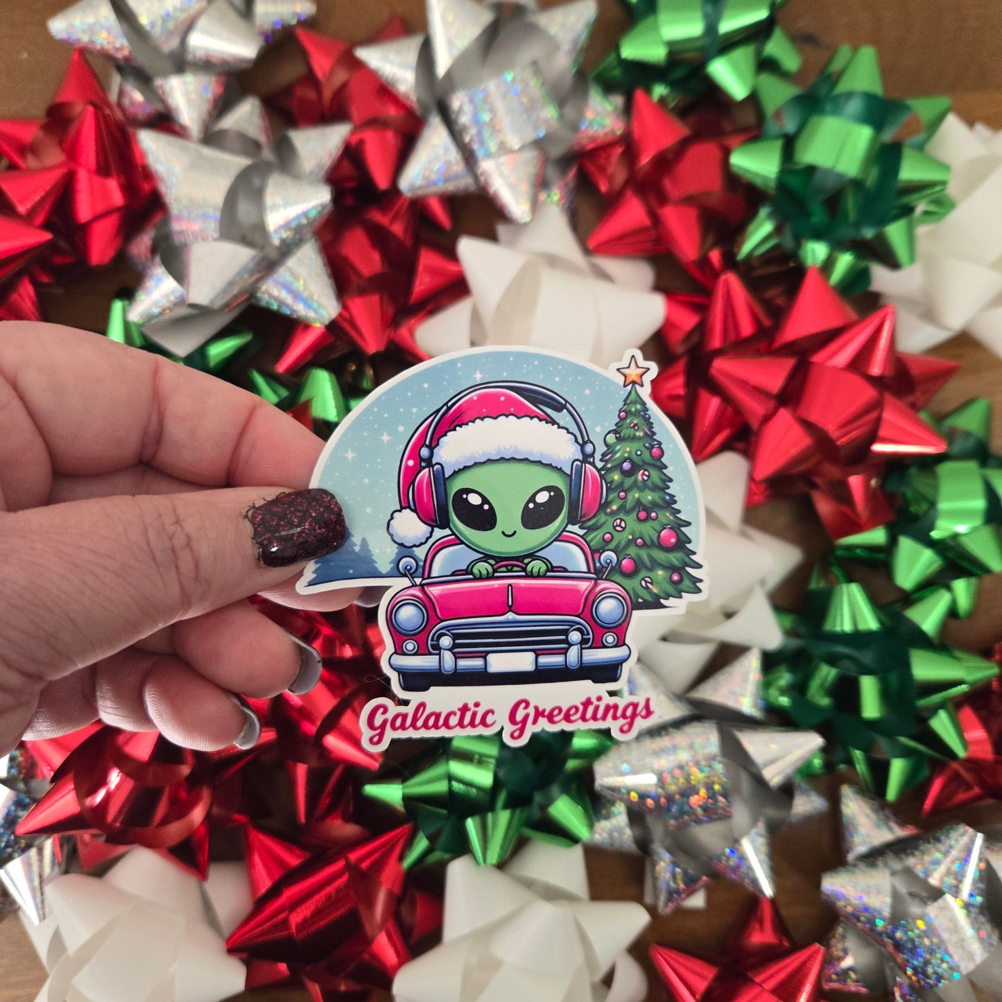 Christmas Spooky Stickers