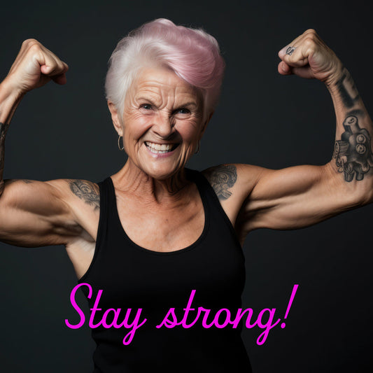 Stay strong! - Vegas Custom Creations