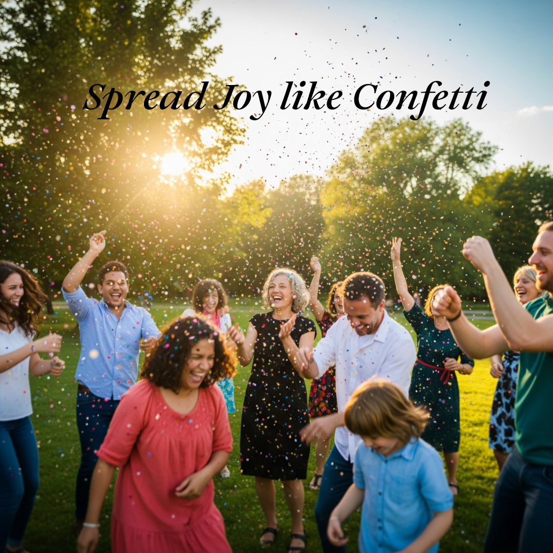 Spread joy like confetti - Vegas Custom Creations