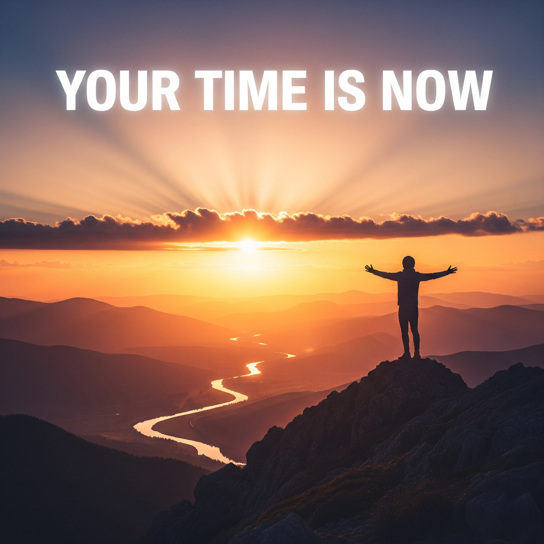 Your time is now