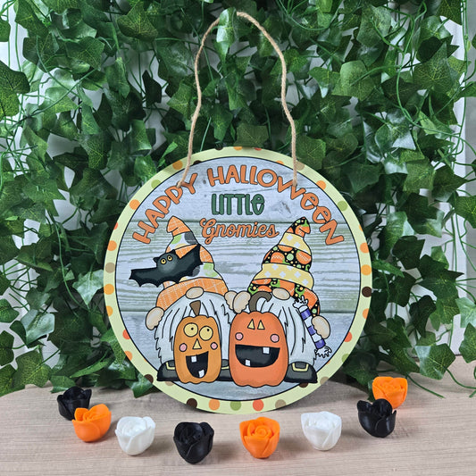 Round Ghoulishly Spooky Halloween Sign (Multiple Designs and Sizes Available) - Vegas Custom Creations