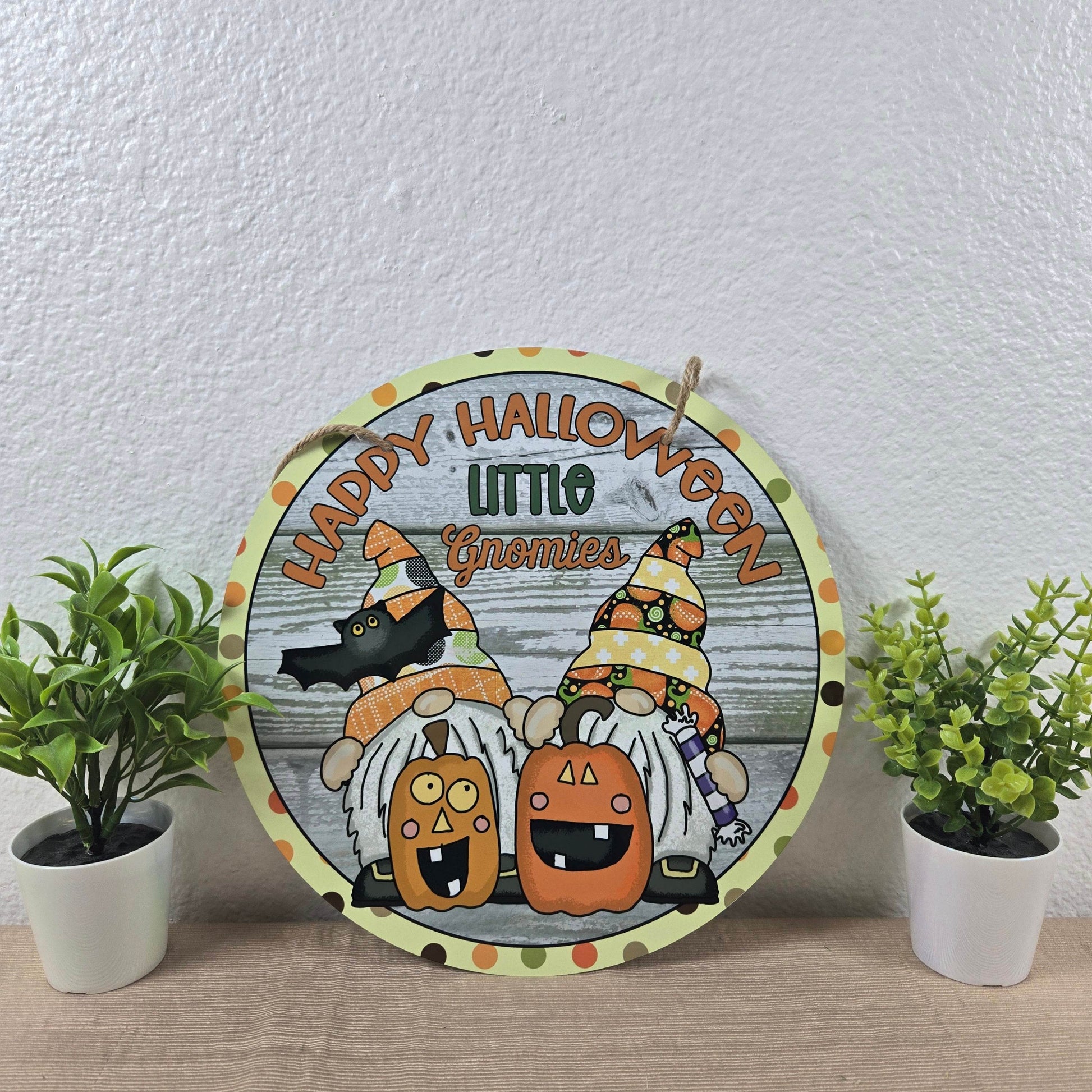 Round Ghoulishly Spooky Halloween Sign (Multiple Designs and Sizes Available) - Vegas Custom Creations