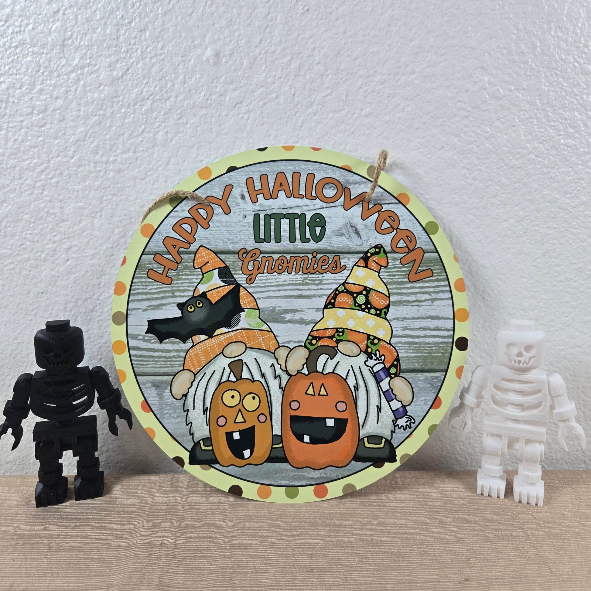 Round Ghoulishly Spooky Halloween Sign (Multiple Designs and Sizes Available) - Vegas Custom Creations
