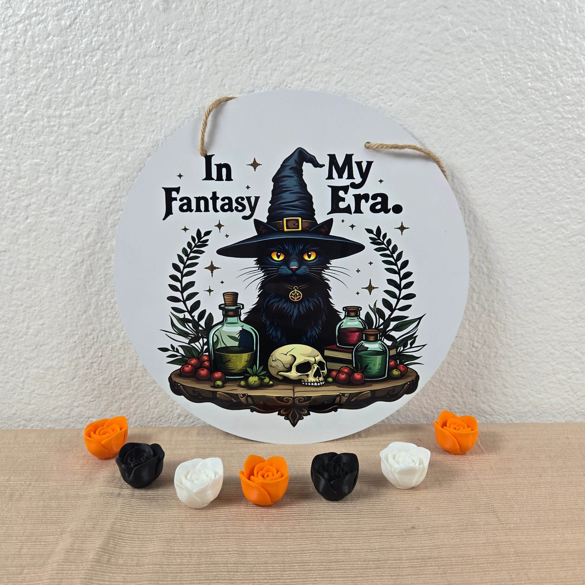 Round Spooktacular Halloween Sign (Multiple Designs and Sizes Available) - Vegas Custom Creations
