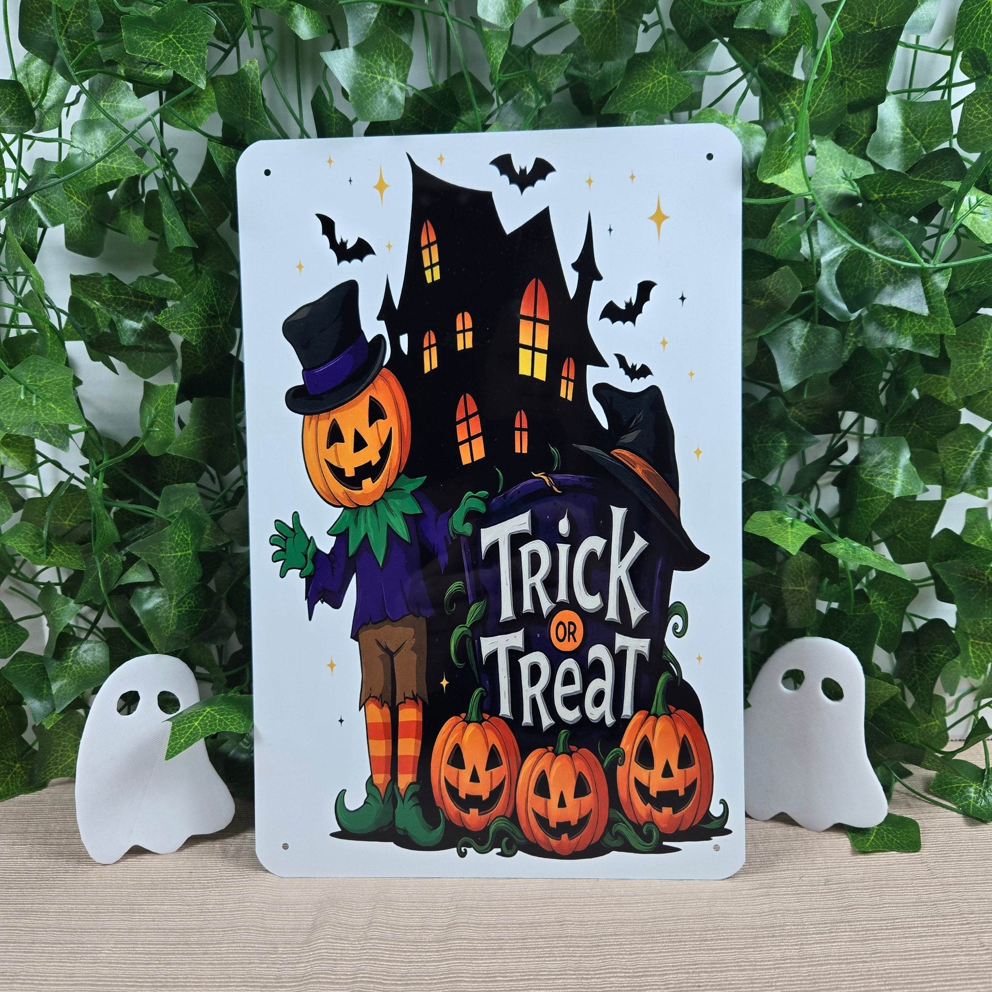 Cute and Spooky Halloween Signs (Multiple Designs and Sizes Available) - Vegas Custom Creations