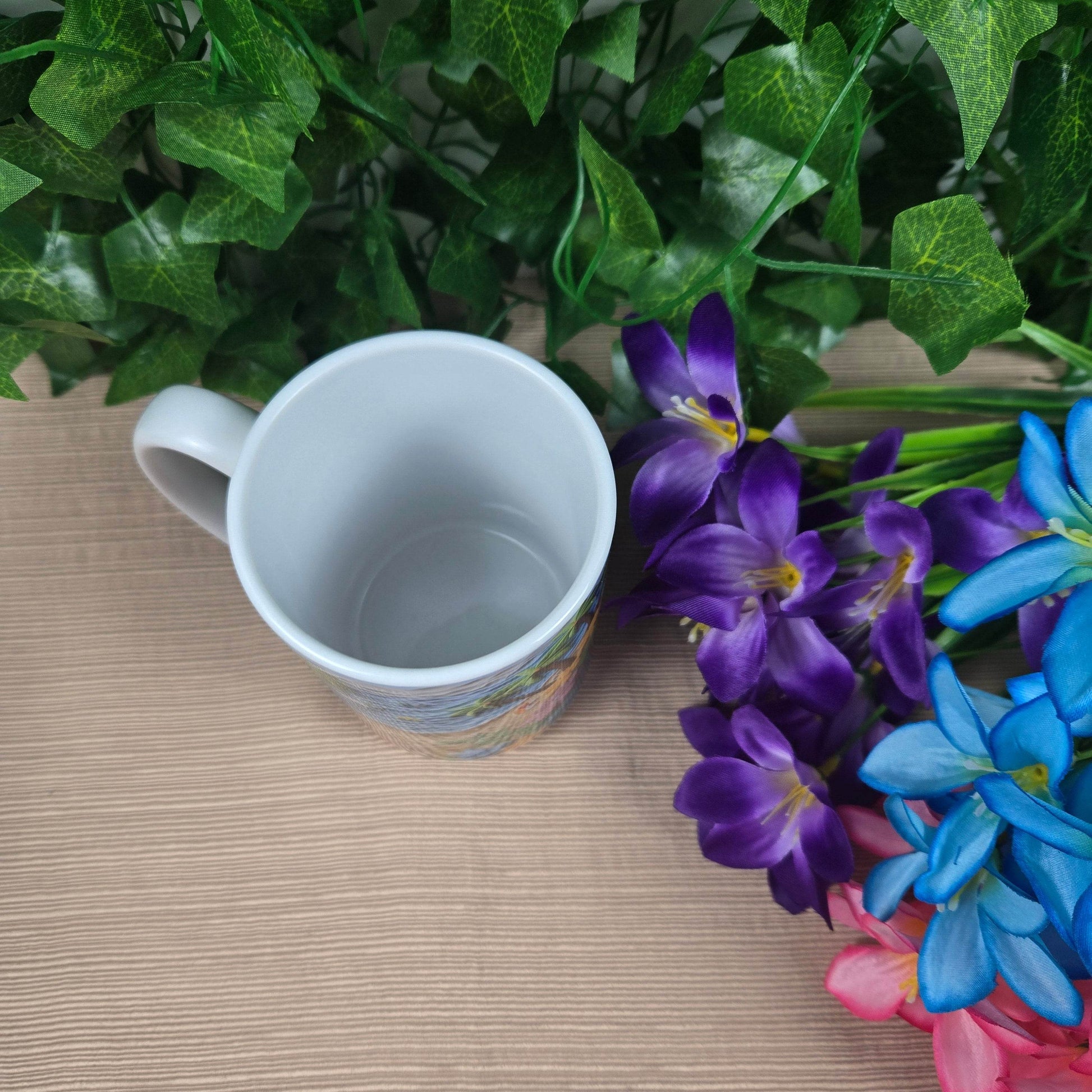 3D Beach Scene 11oz or 15oz Coffee Mug - Vegas Custom Creations