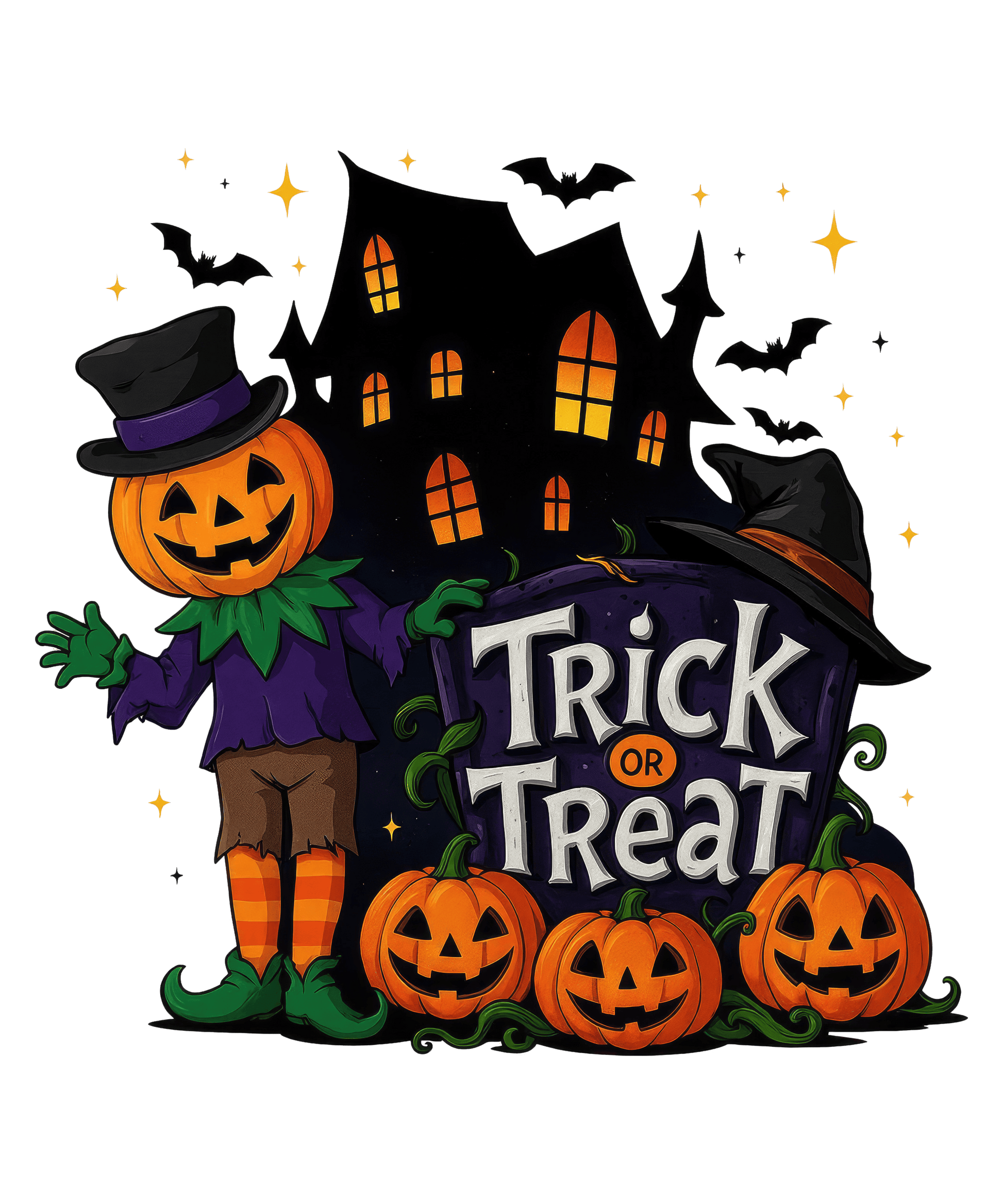 Cute and Spooky Halloween Signs (Multiple Designs and Sizes Available) - Vegas Custom Creations