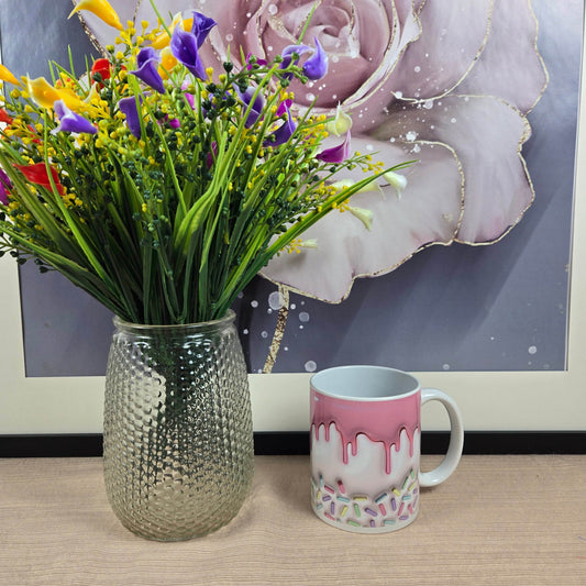 Inflated Icing and Sprinkles Coffee Mug - Vegas Custom Creations