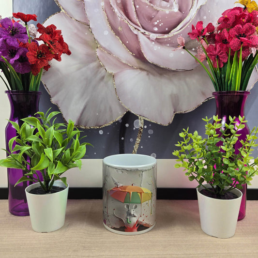 Mouse with Umbrella Coffee Mug - Vegas Custom Creations