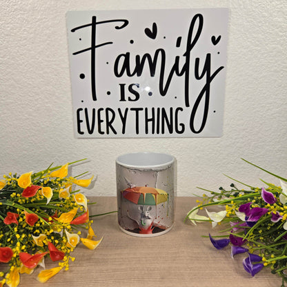 Mouse with Umbrella Coffee Mug - Vegas Custom Creations