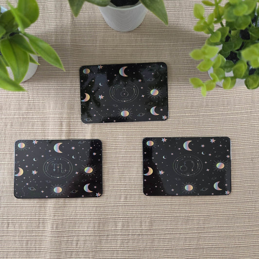 Zodiac Stars, Sun and Moon Refrigerator Magnet (Multiple Designs Available) - Vegas Custom Creations