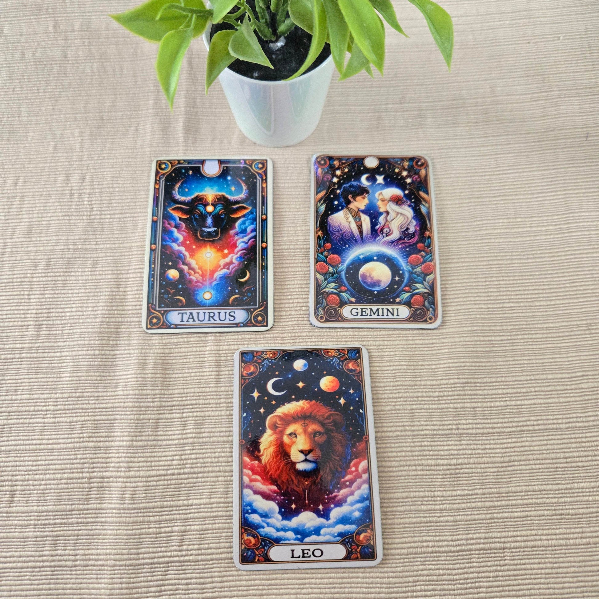 Tarot Zodiac Refrigerator Magnet (Multiple Designs Available) - Vegas Custom Creations