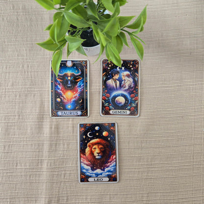 Tarot Zodiac Refrigerator Magnet (Multiple Designs Available) - Vegas Custom Creations
