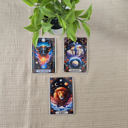 Tarot Zodiac Refrigerator Magnet (Multiple Designs Available) - Vegas Custom Creations