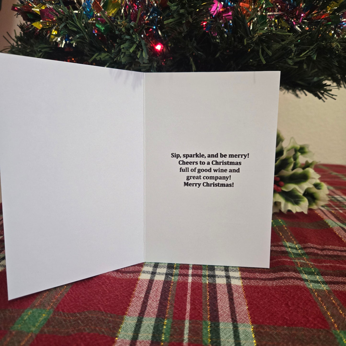 5-Pack Funny "I'm Not Drunk" Christmas Cards – 4x6 with Envelopes & Stickers