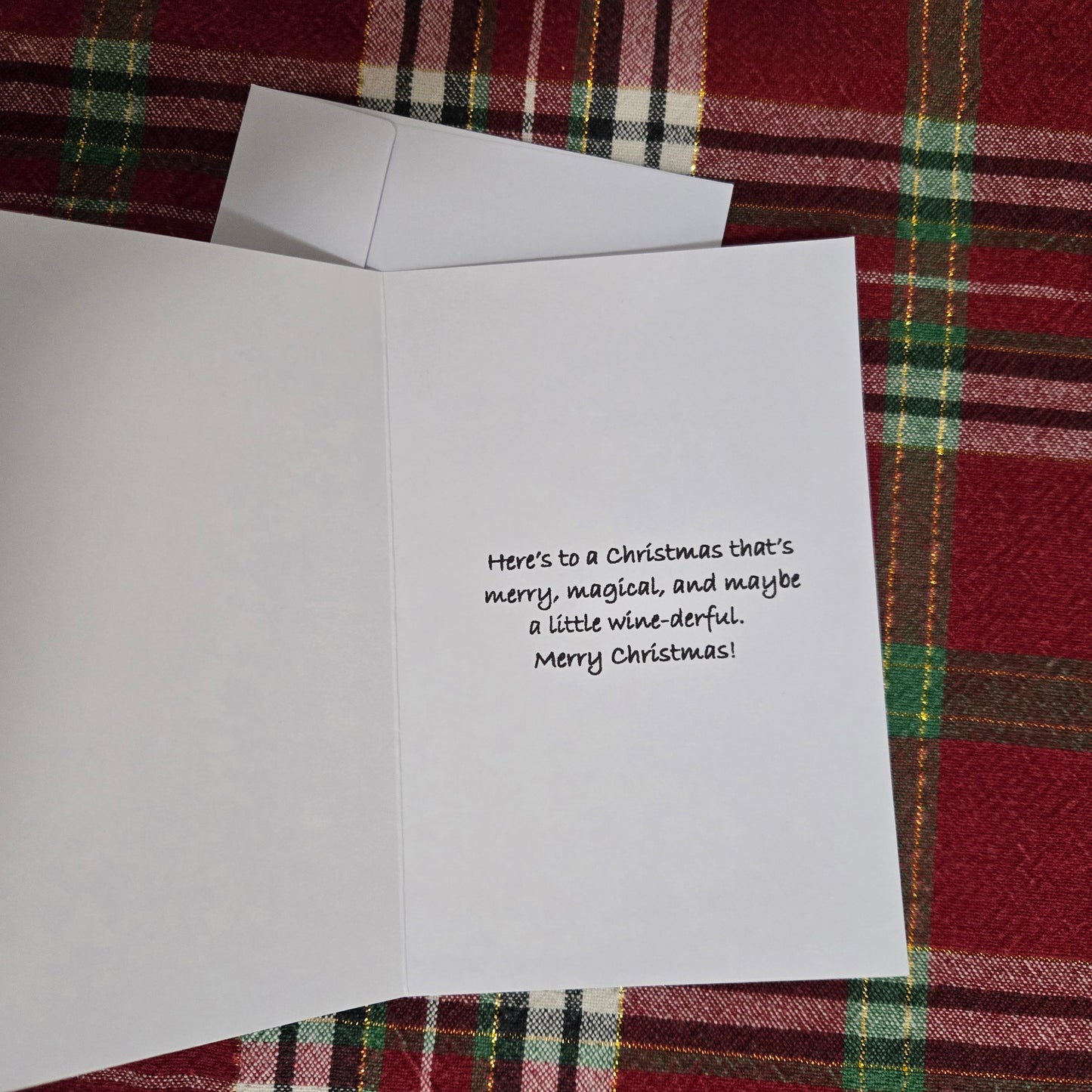 5-Pack Wine of the Year Christmas Cards – 4x6 with Envelopes & Stickers