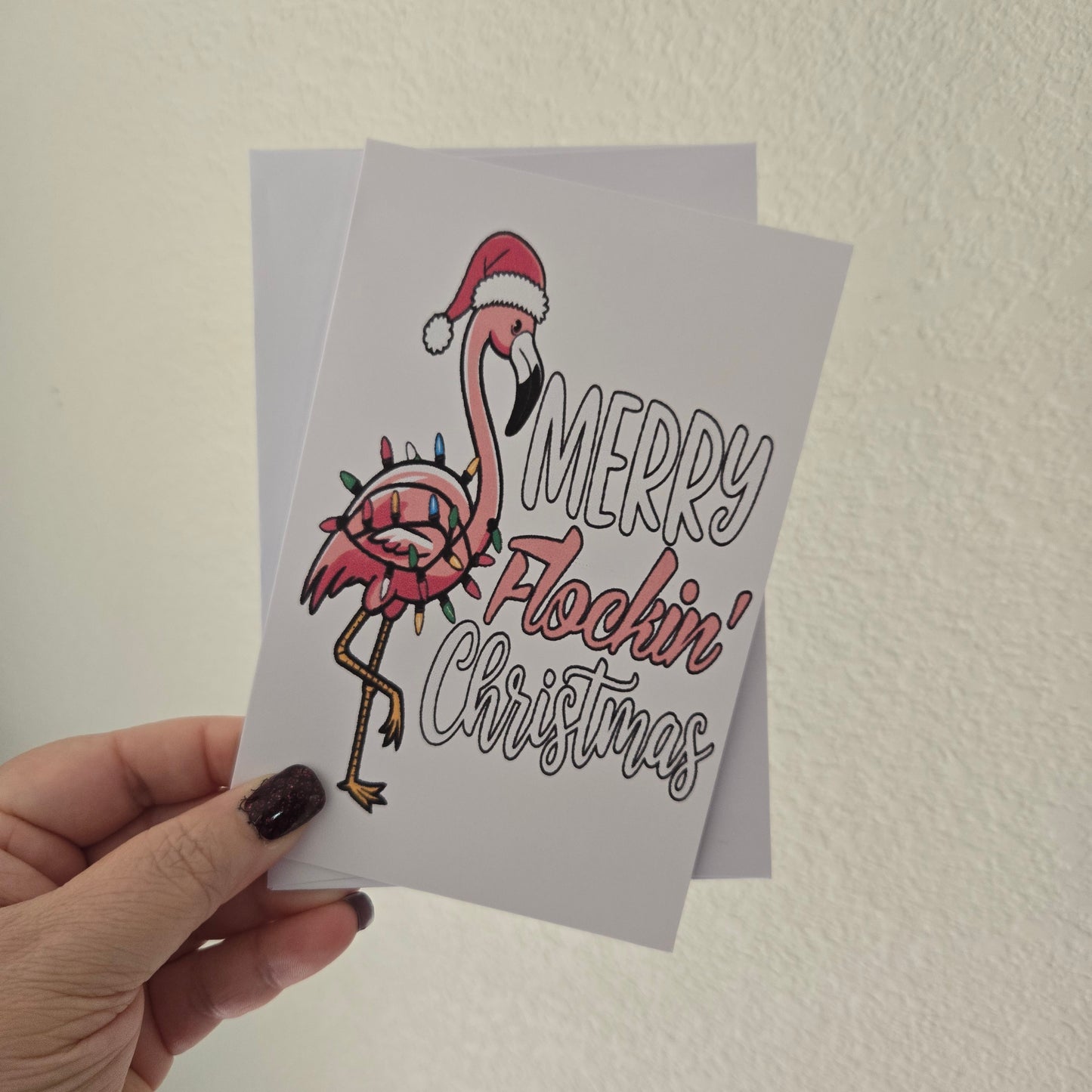 5-Pack Flamazing Christmas Cards – 4x6 with Envelopes & Stickers