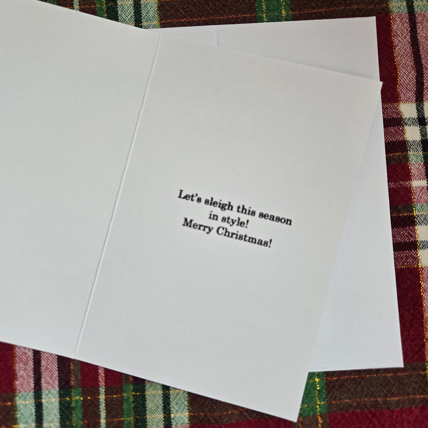 5-Pack Merry and Bright Santa Christmas Cards – 4x6 with Envelopes & Stickers