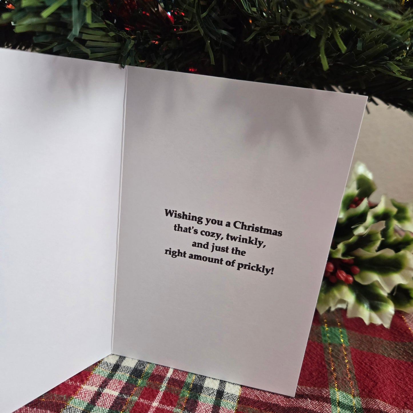 5-Pack Merry Cactmas Christmas Cards – 4x6 with Envelopes & Stickers