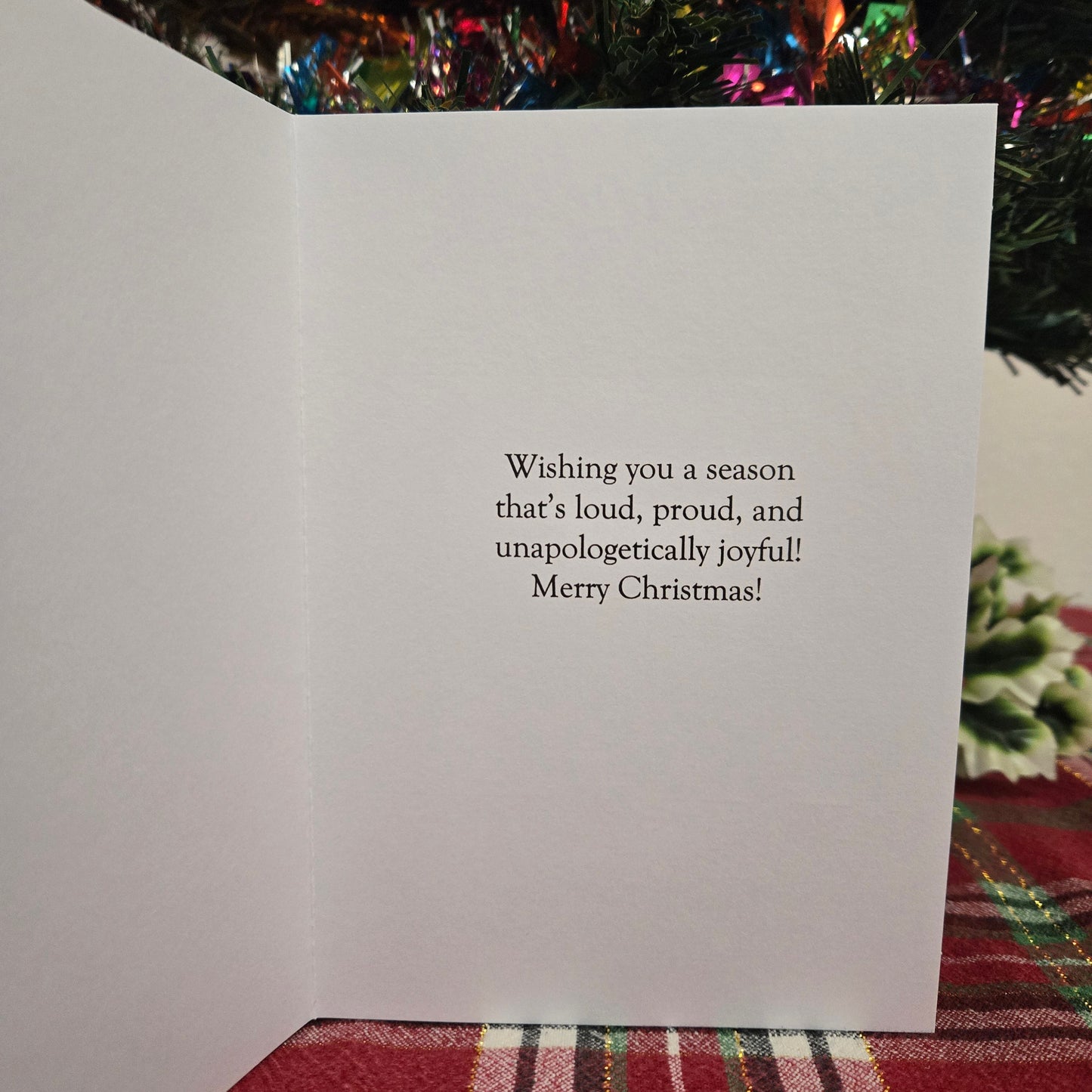 Festive AF Christmas Card