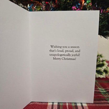 Festive AF Christmas Card