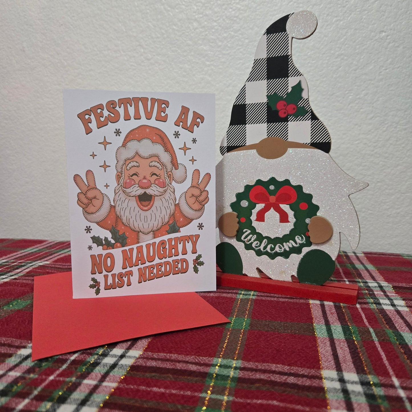 Festive AF Christmas Card