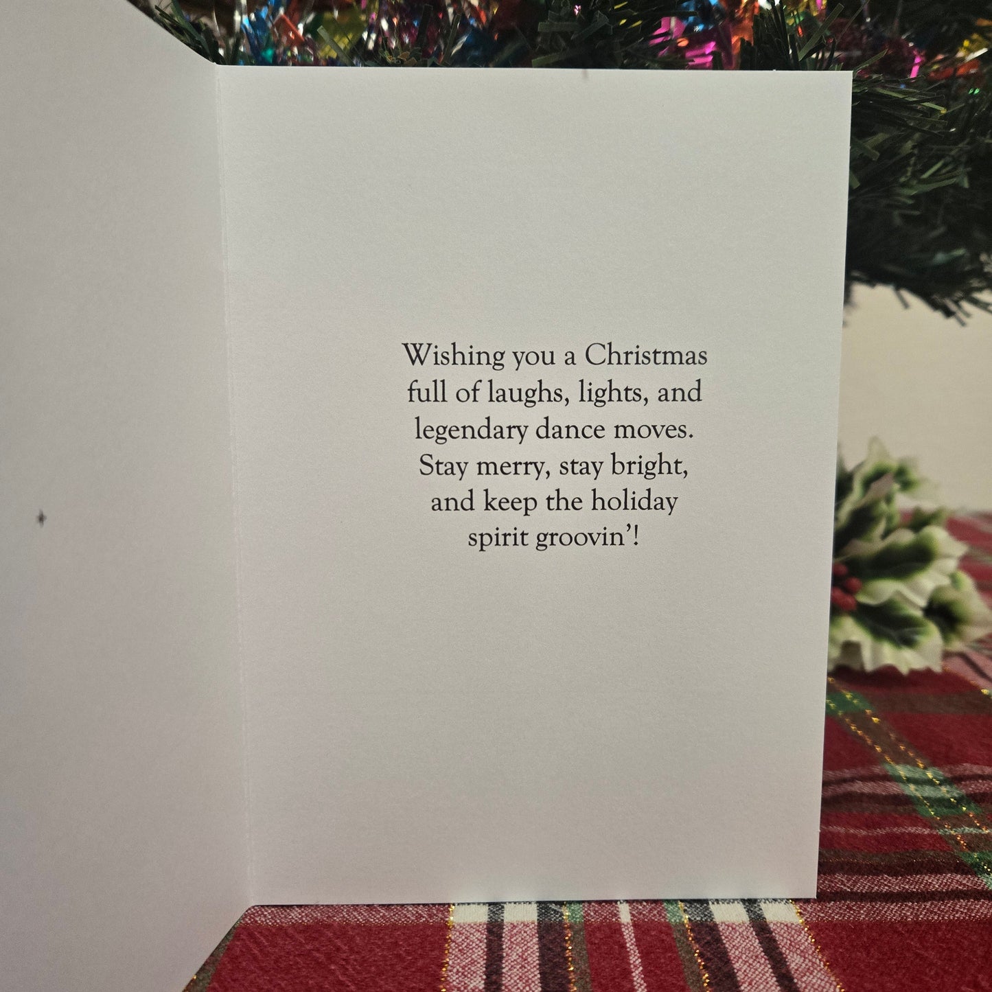 Dancing Dabbing Christmas Card