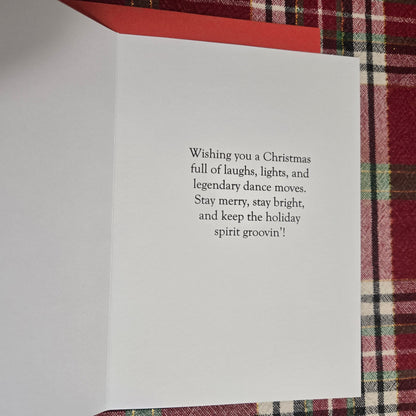 Dancing Dabbing Christmas Card