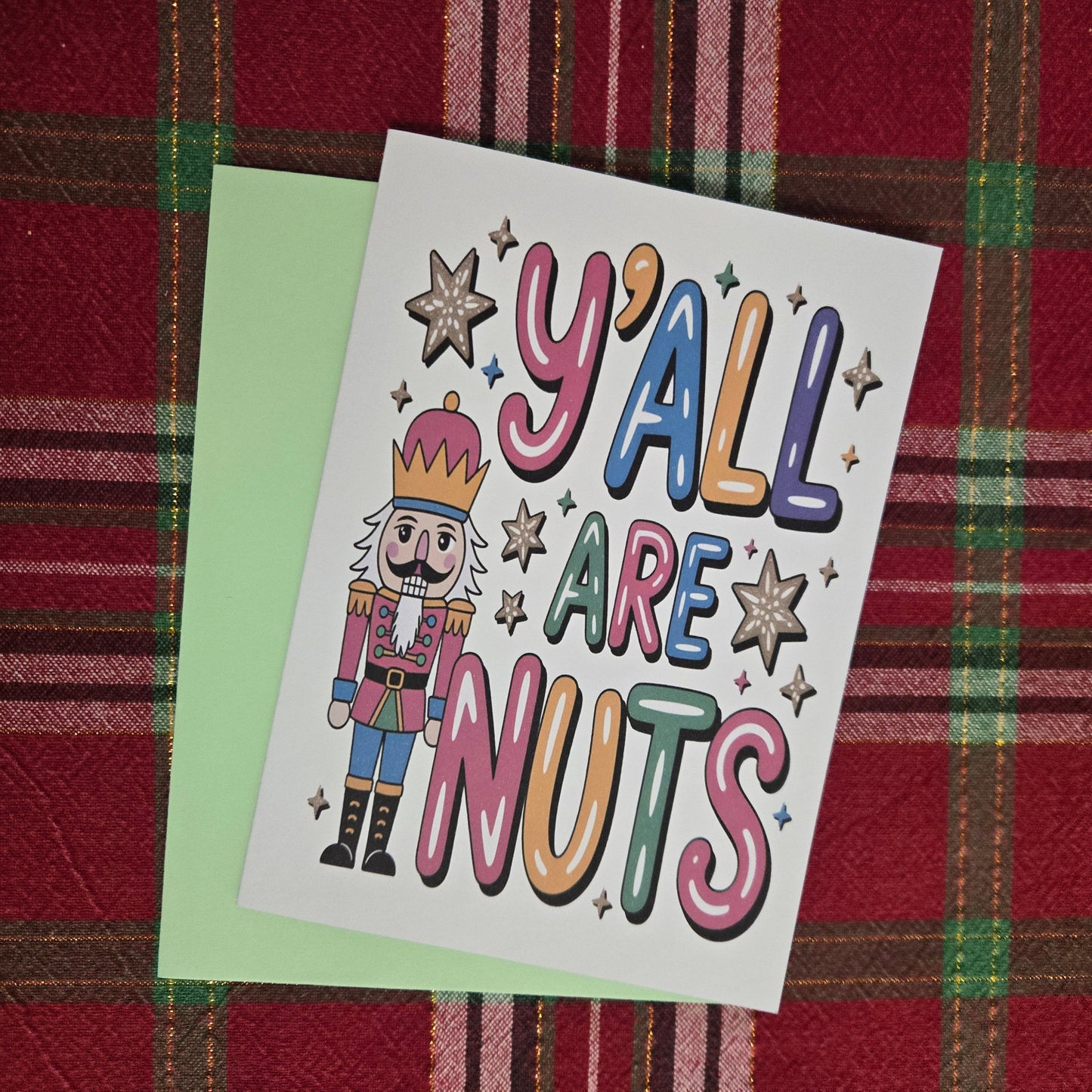 Y'all are Nuts Christmas Card