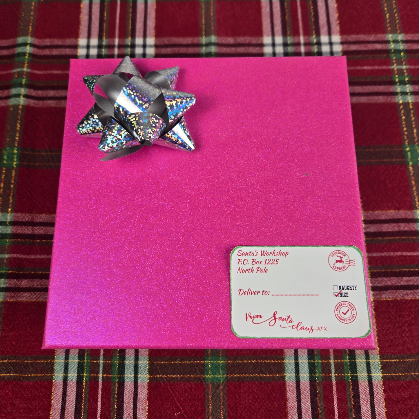 Festive Christmas Gift Tag Sticker Sheets