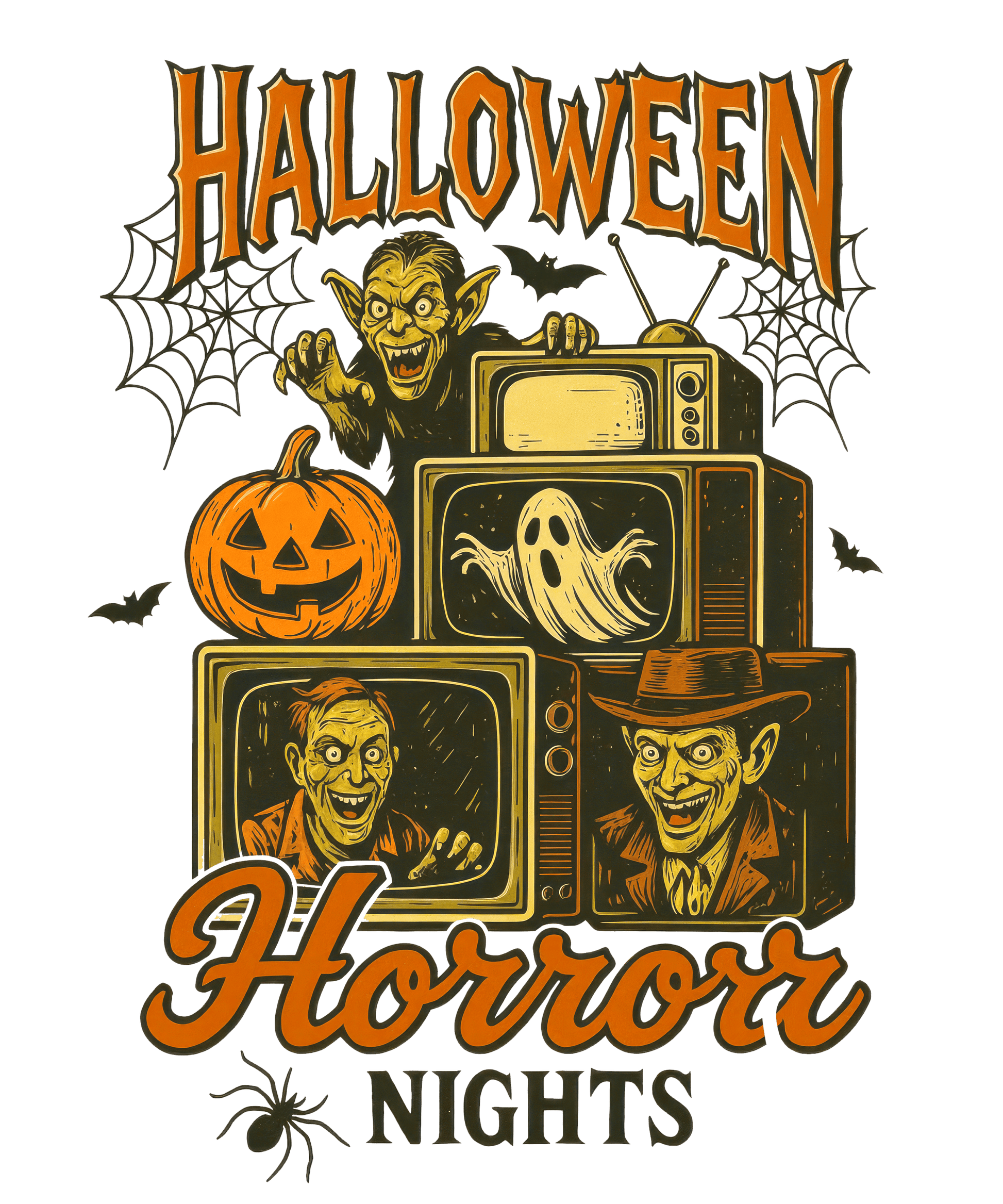 Spooky and Cute Halloween Sign (Multiple Designs and Sizes Available) - Vegas Custom Creations