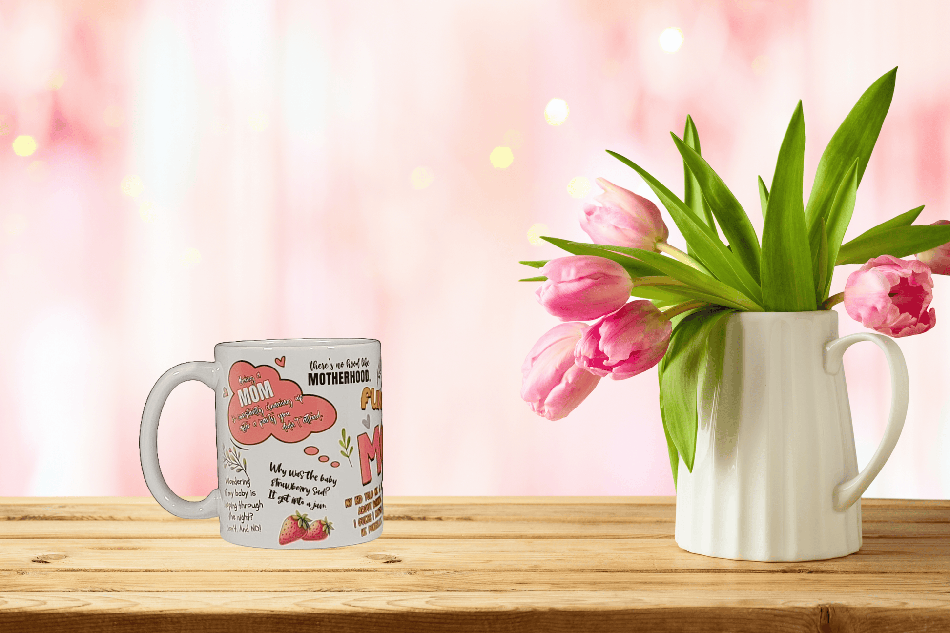 Funny Sarcastic Mom Jokes Mug - Vegas Custom Creations